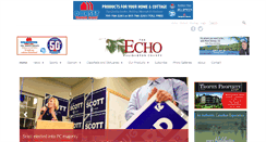 Desktop Screenshot of haliburtonecho.ca
